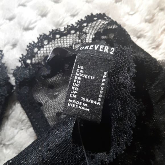 Sheer lace combo bodysuit NEW! - Picture 3 of 6